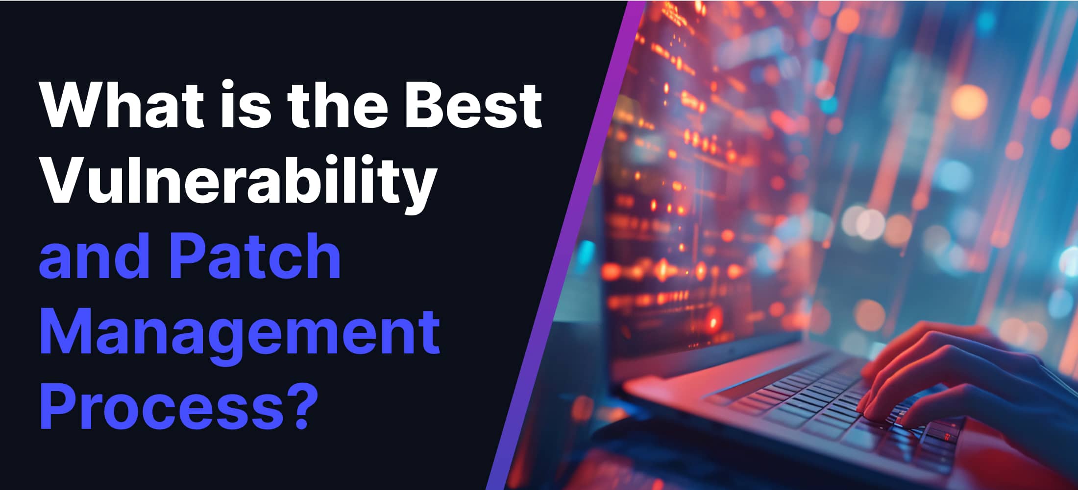 What is the Best Vulnerability and Patch Management Process? What is the Best Vulnerability and Patch Management Process?